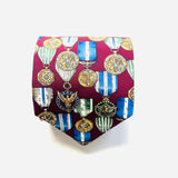 Garnet Medal Tie