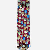 Garnet Medal Tie