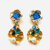 LA ROSE POUPRE EARRINGS
