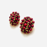 FADILA RED EARRINGS