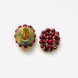 FADILA RED EARRINGS