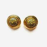 AZIMA III YELLOW EARRINGS