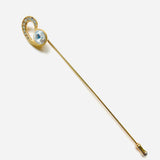 WHITE PHOEBE PIN