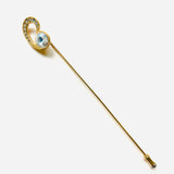 WHITE PHOEBE PIN