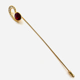 RED PHOEBE PIN