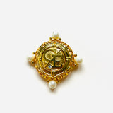 LYRE BROOCH
