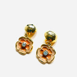 LIME ORANGE EARRINGS