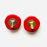 AURE RED EARRINGS