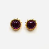 PURPLE MATTE EARRINGS