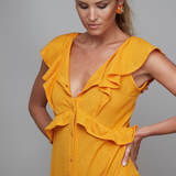 CASEY ORANGE EARRINGS